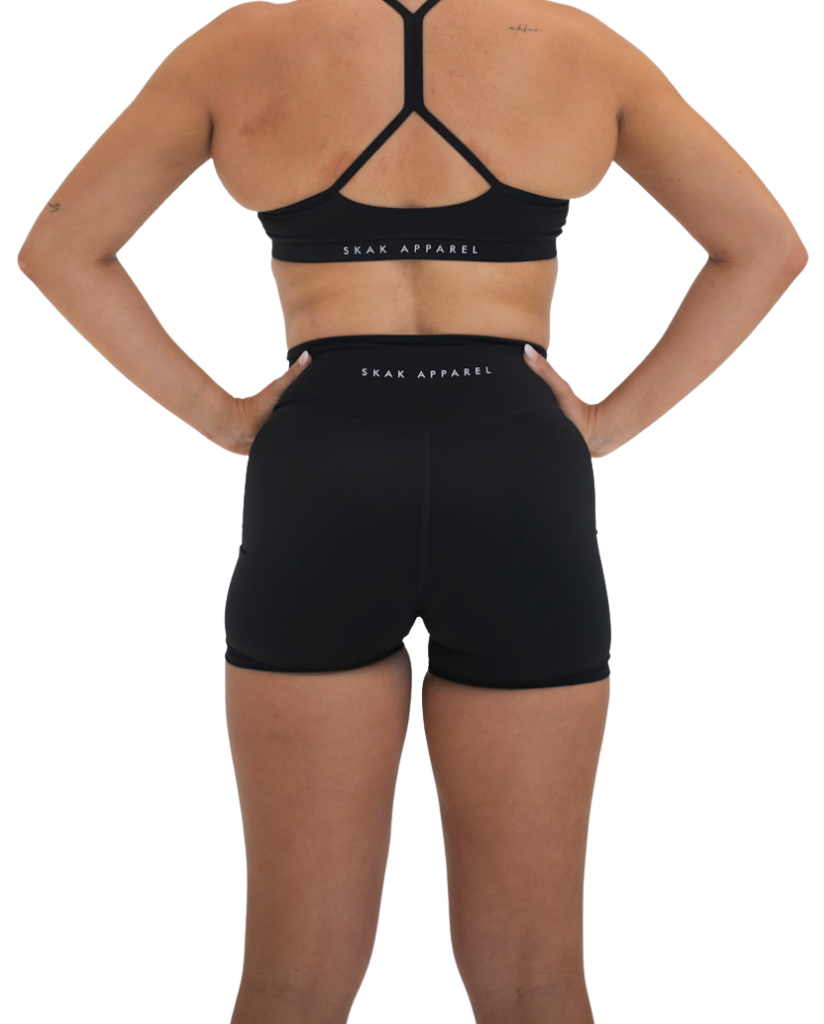 Luxe Contour Shorts Black