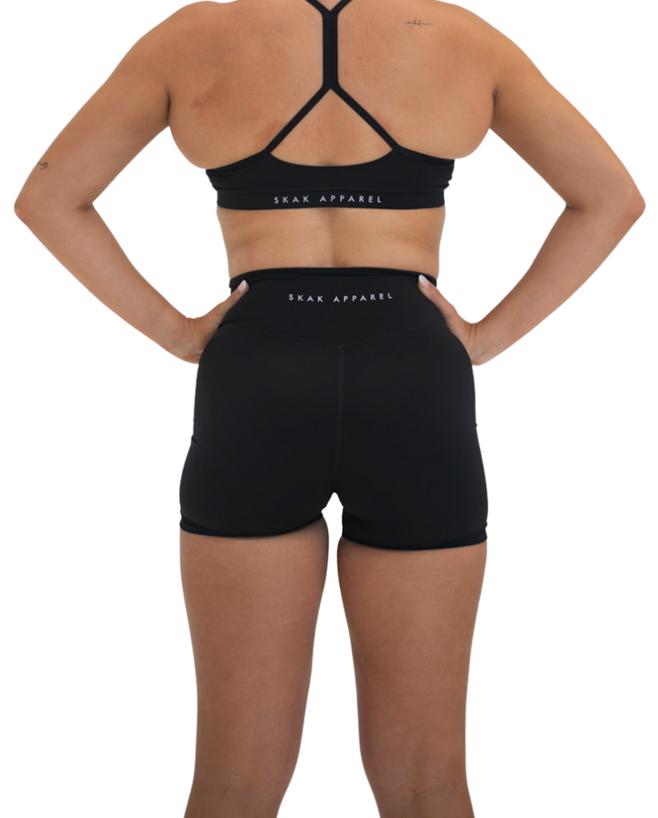 Luxe Contour Shorts Black