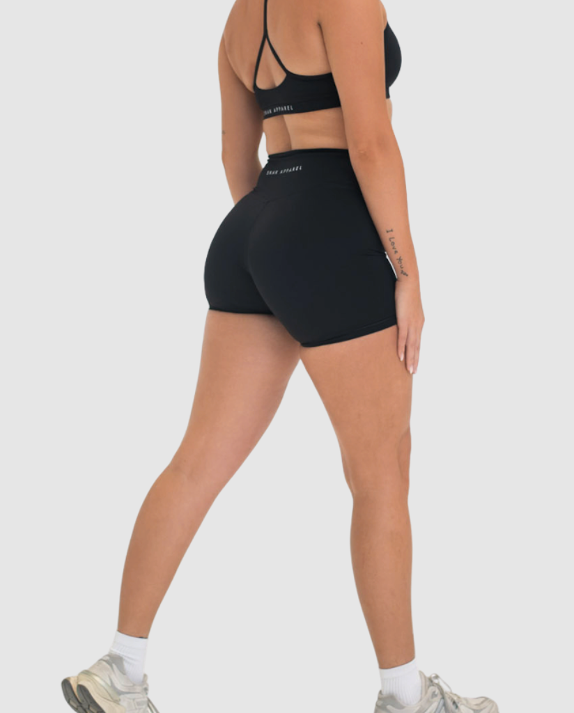 Luxe Contour Shorts Black