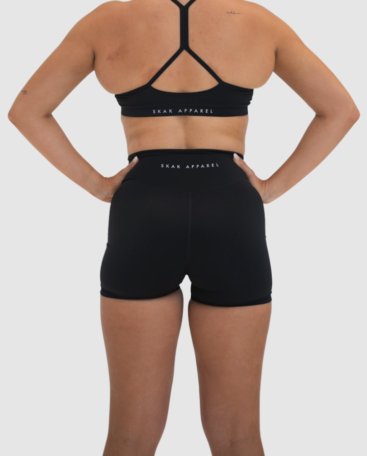 Luxe Contour Shorts Black