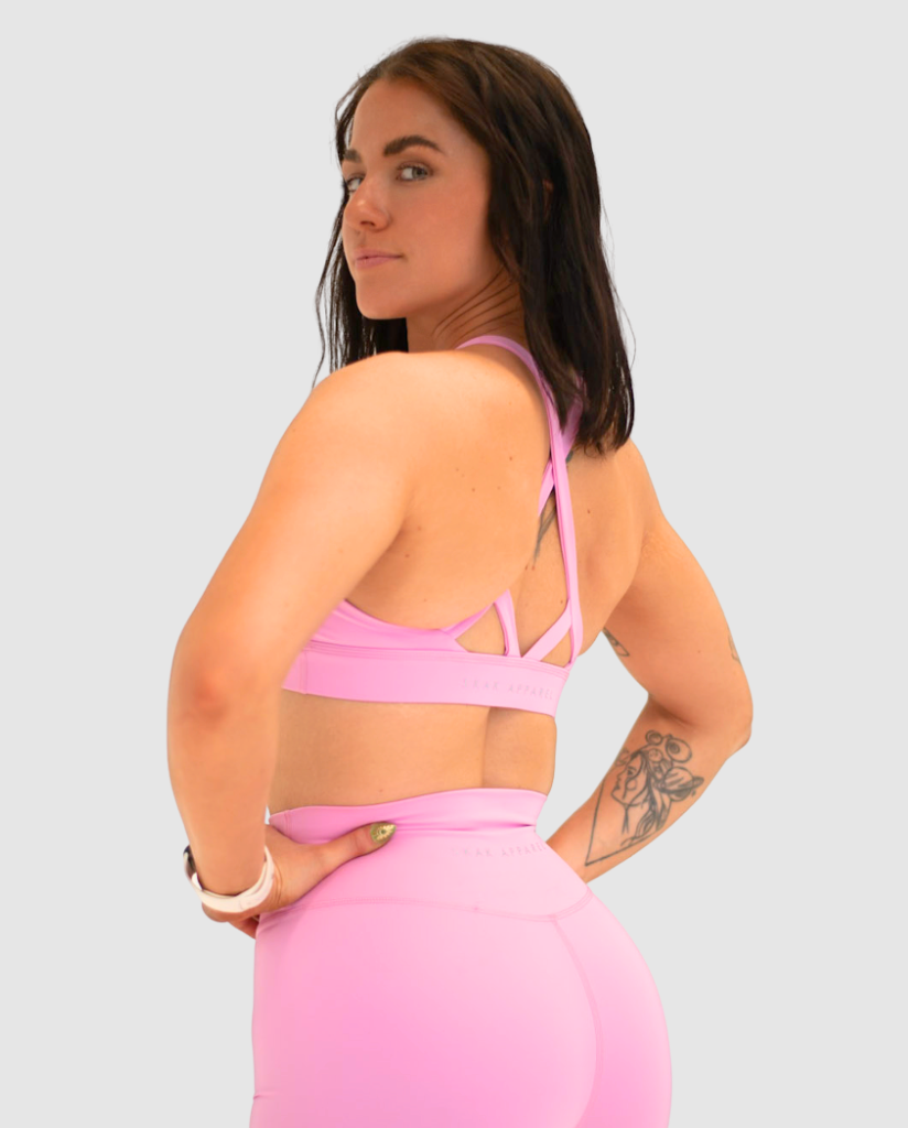 Luxe Core Crop Pink