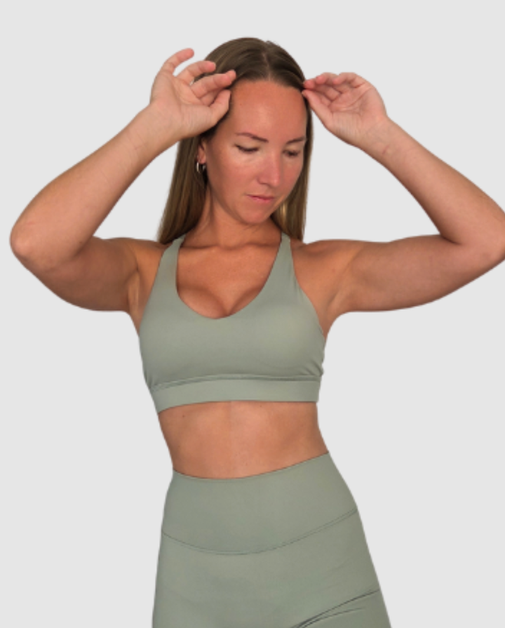 Luxe Core Crop Sage