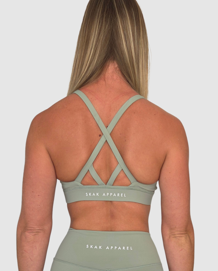 Luxe Core Crop Sage