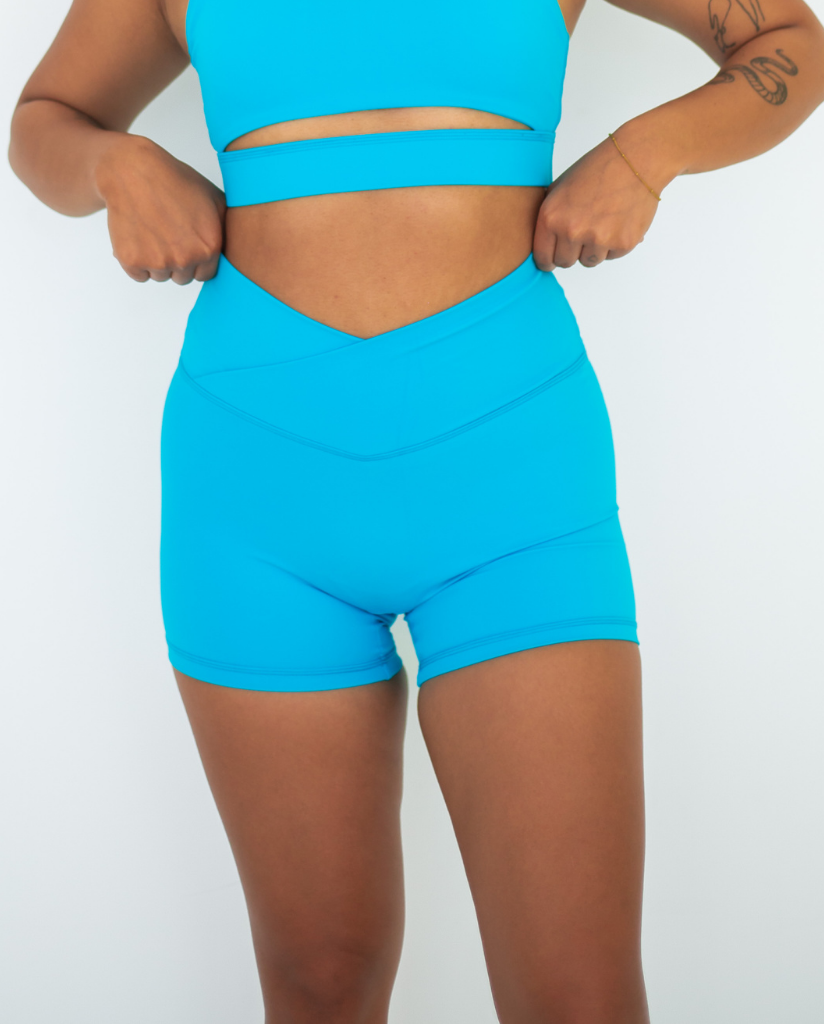 Luxe V Shorts Ocean Blue
