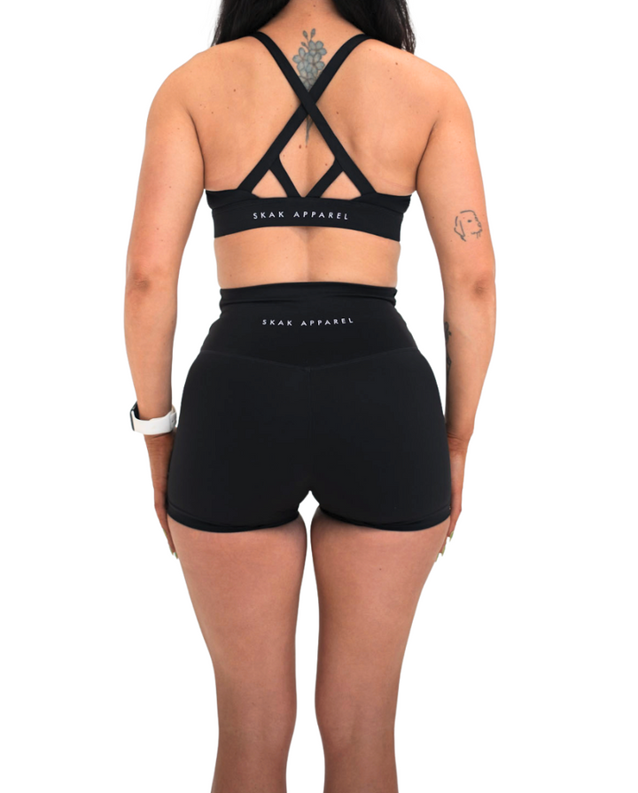Luxe V Shorts Black
