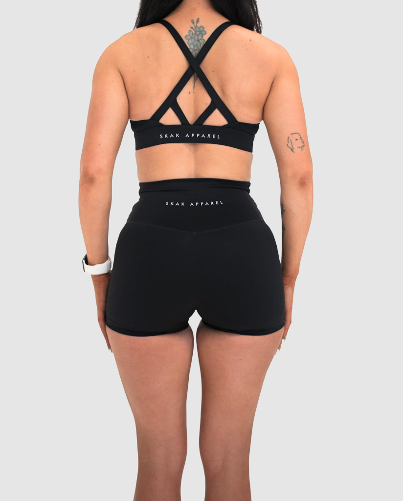 Luxe V Shorts Black