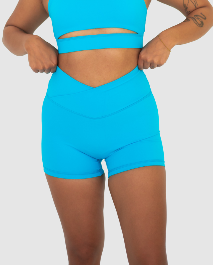 Luxe V Shorts Ocean Blue