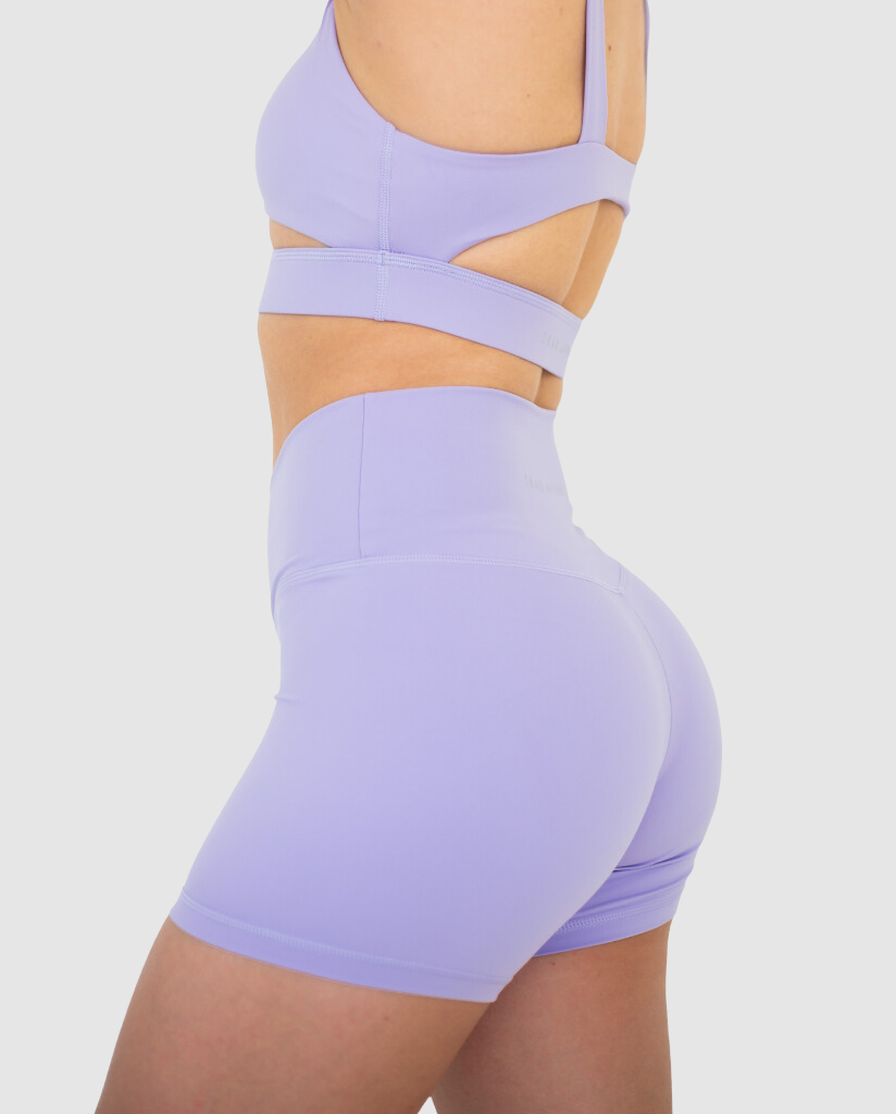 Luxe V Shorts Purple
