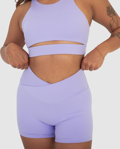 Luxe V Shorts Purple