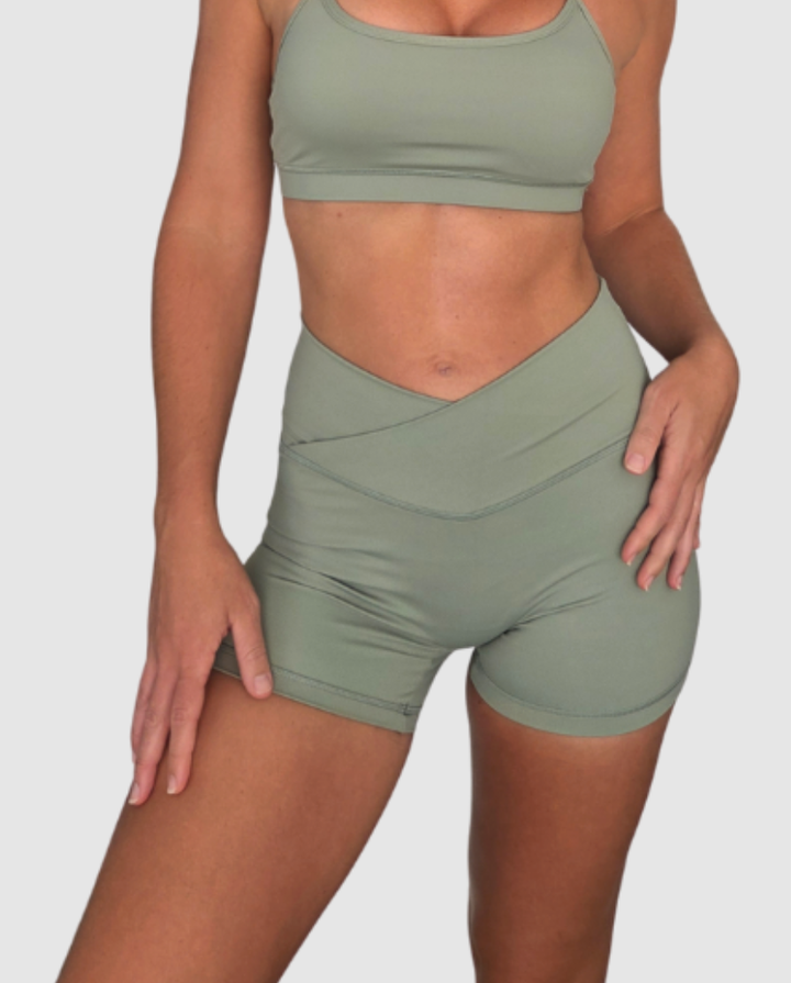 Luxe V Shorts Sage