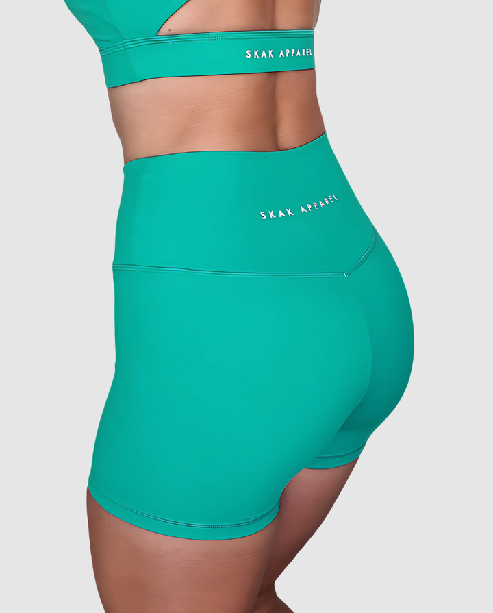 Luxe V Shorts Turquoise